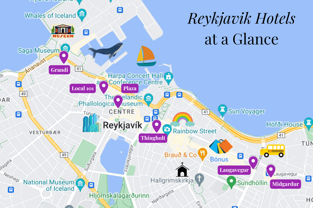 where to stay in reykjavik