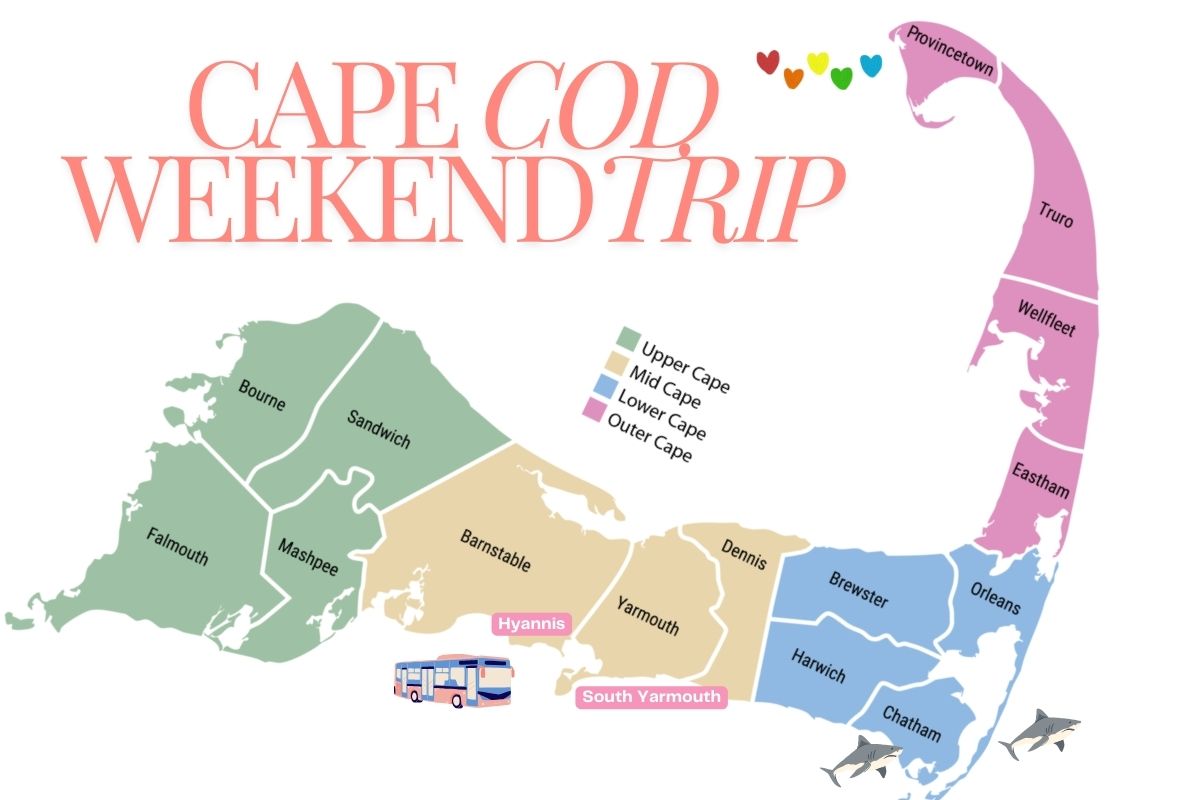 map of cape cod