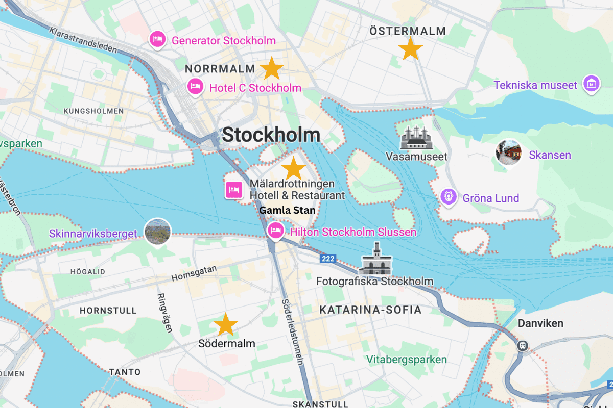 where to stay in stockholm